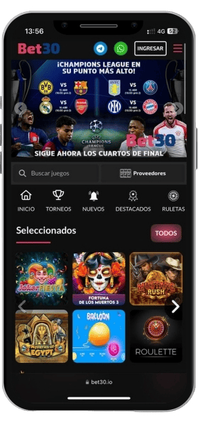 Bet30.Gold Casino Download Mobiele App